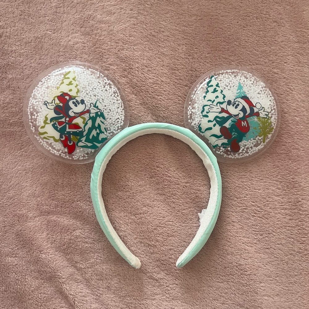 Disney Mickey Mouse Holiday Headband - Red, Green, White